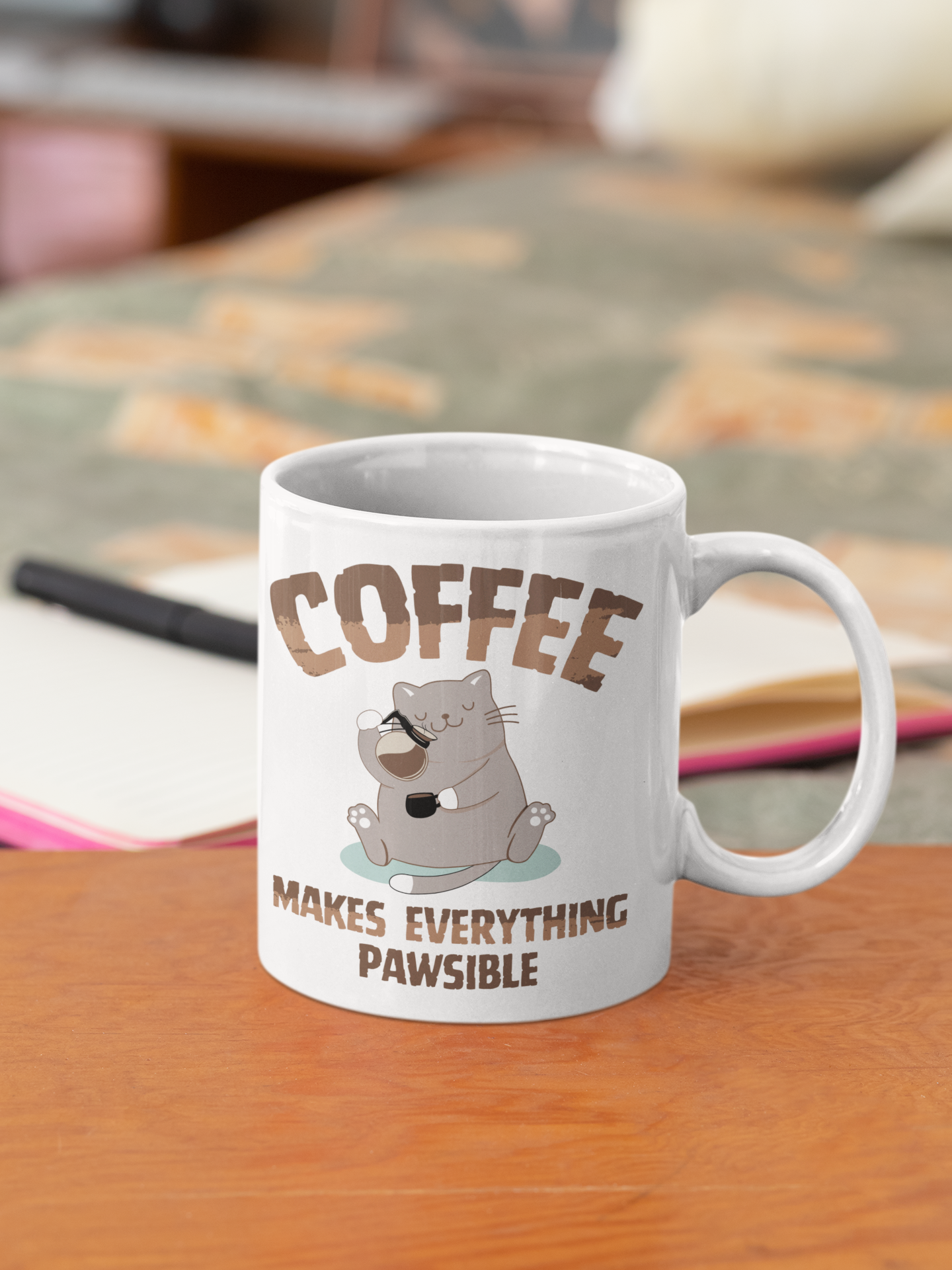 Cat Themed Coffee Mugs