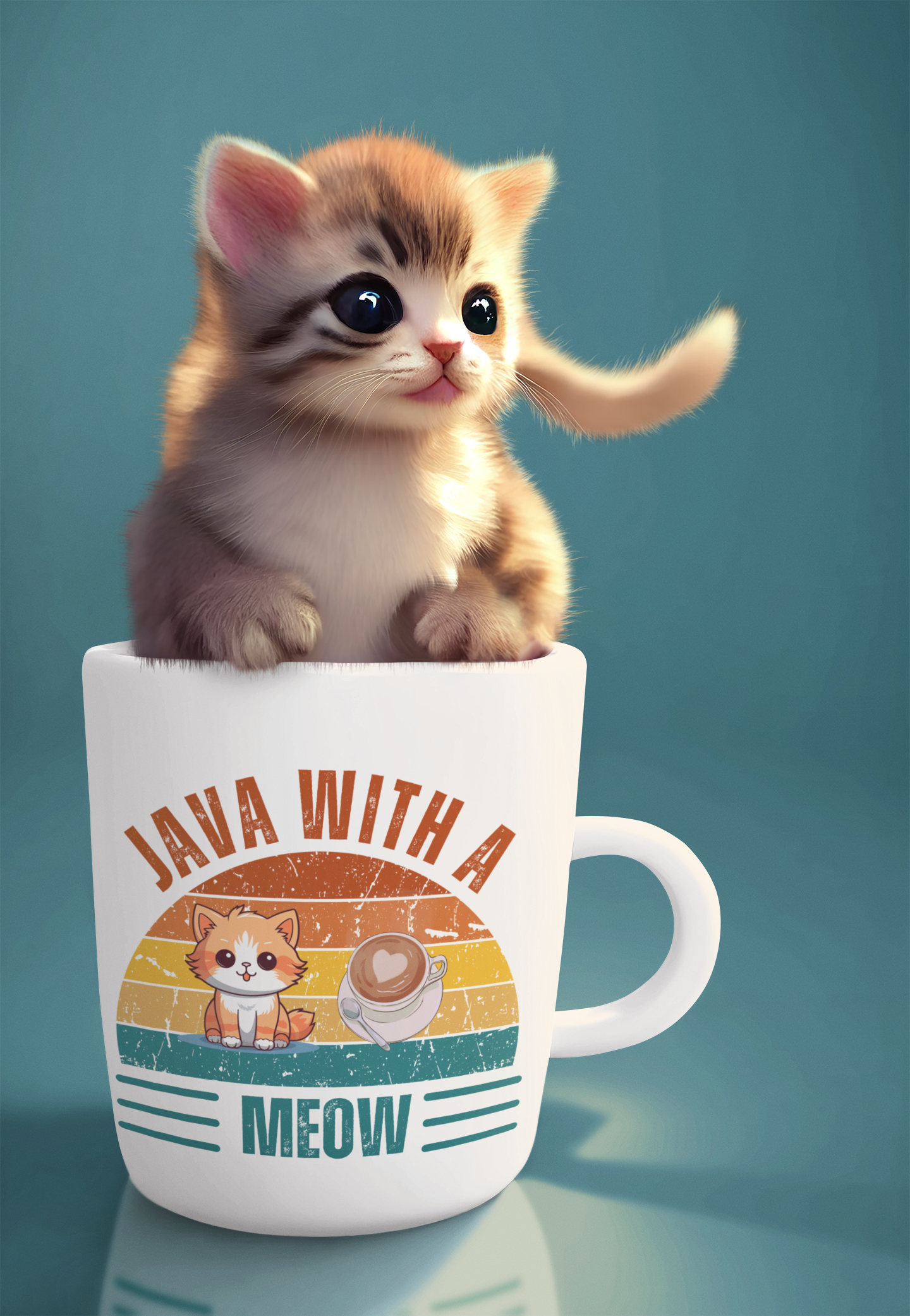 Purr-fect Morning Brew: &